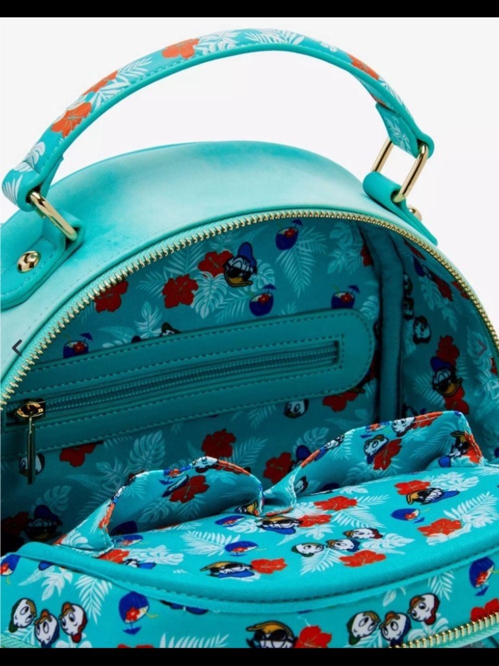 Disney Donald Duck Ice Cream Beach Mini Backpack - Picture 5 of 5
